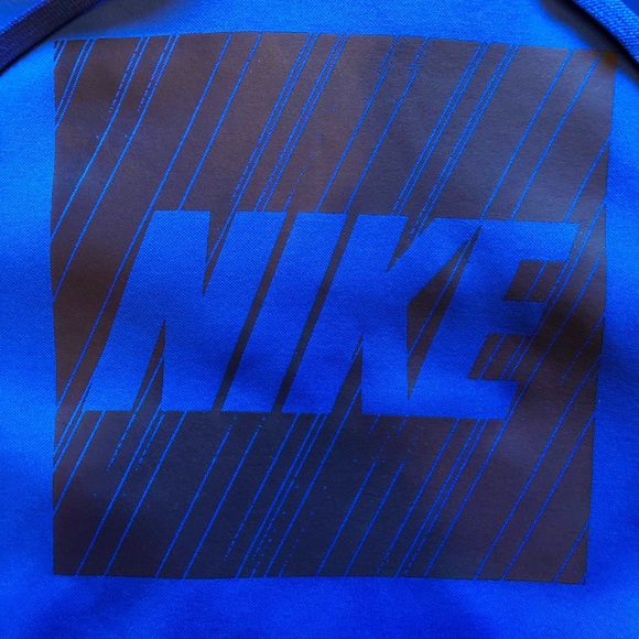 Blue Dri-Fit Nike Hoodie - Picture 5 of 8
